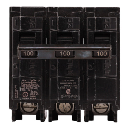 Siemens Q3100 100A 3P 240V Thermal-Magnetic Circuit Breaker - Image 2
