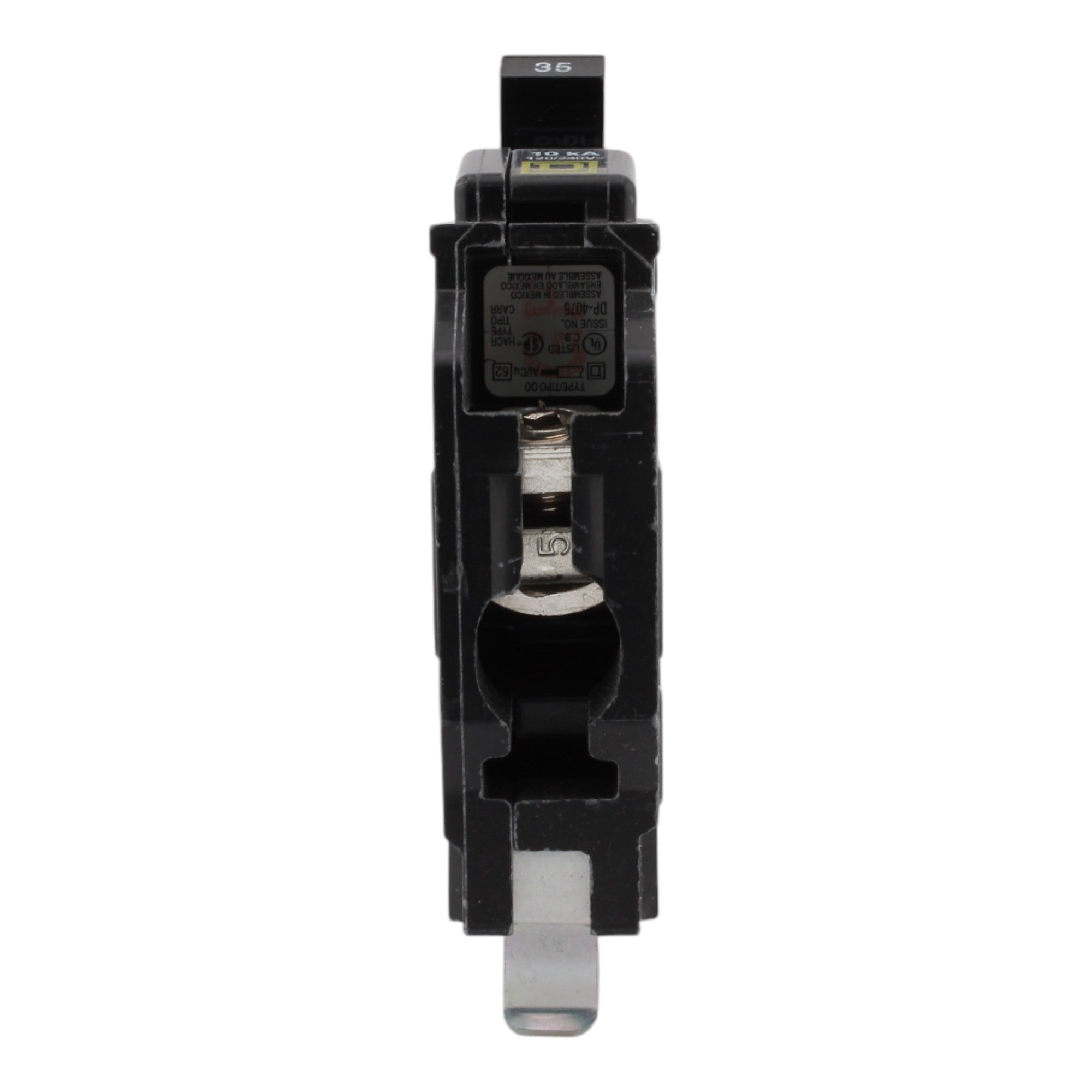 Square D QO135 35A 1P 120/240VAC Miniature Circuit Breaker - Image 7
