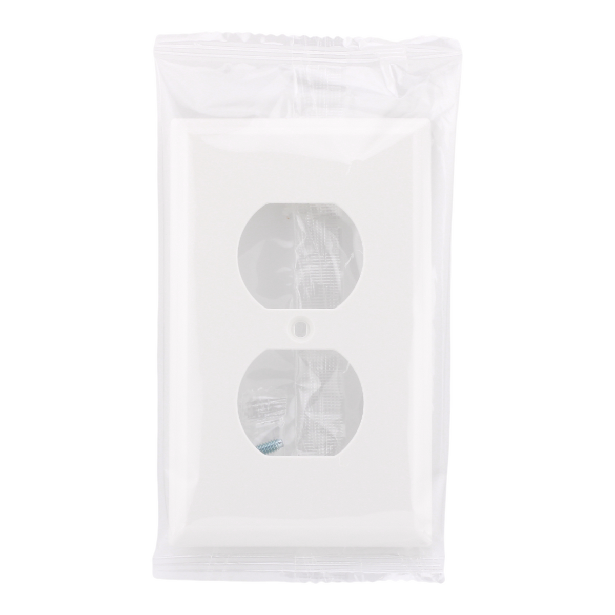 RES POWER 1-Gang Standard Receptacle Wall Plate Unbreakable Polycarbonate cULus Listed White - Image 5