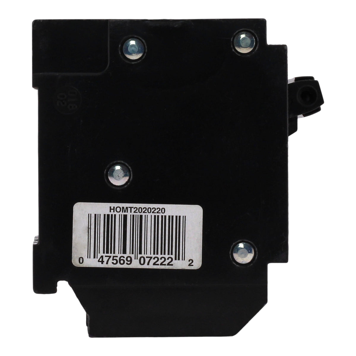 Square D Homeline HOMT2020220 20A Quad Tandem (2x1P 20A + 1x2P 20A) 120/240V Circuit Breaker - Image 4