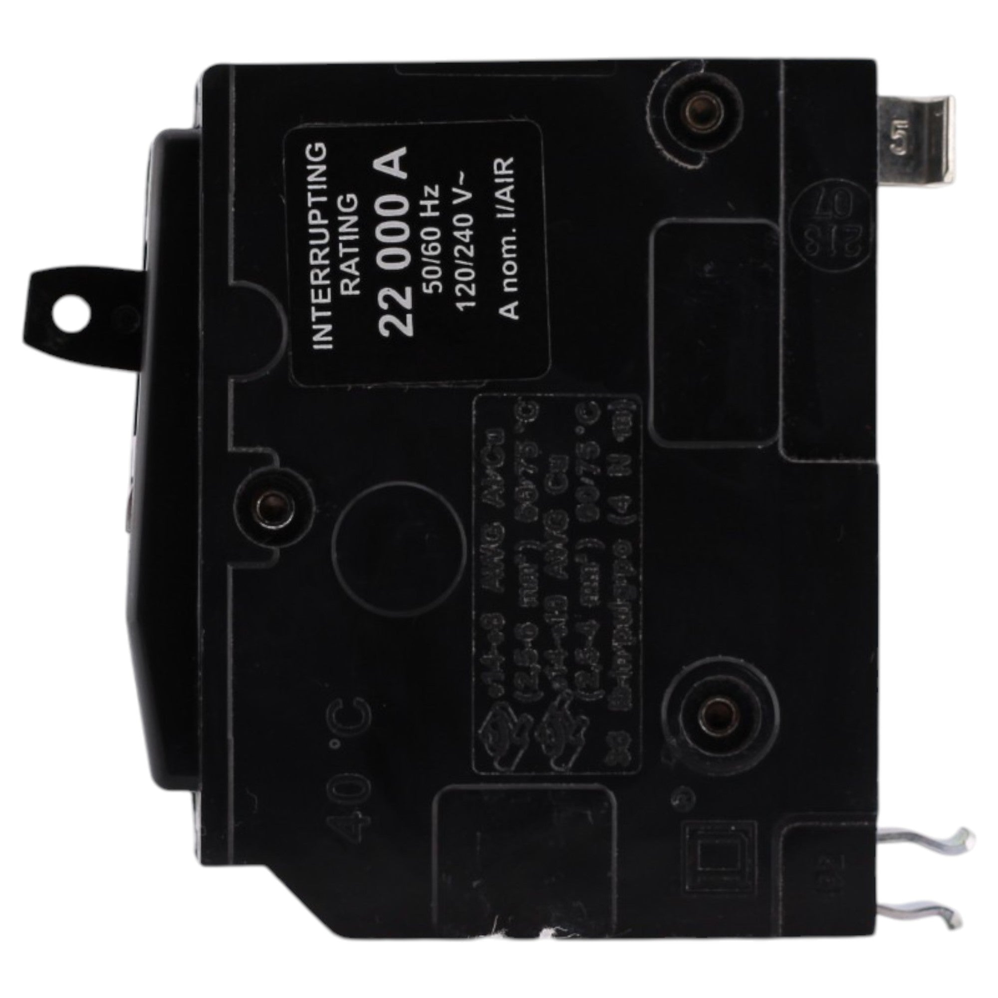 Square D QO, QO130VH, 30A, 1P, 120/240V, 22kA, High Interrupting, Circuit Breaker - Image 5
