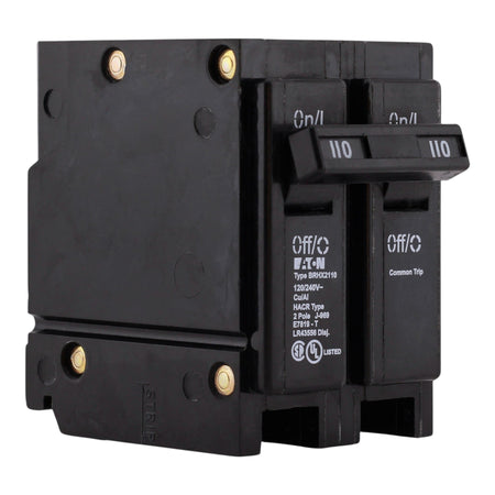 Eaton BR, BRHX2110, 110A, 2P, 120/240V, Quicklag Circuit Breaker