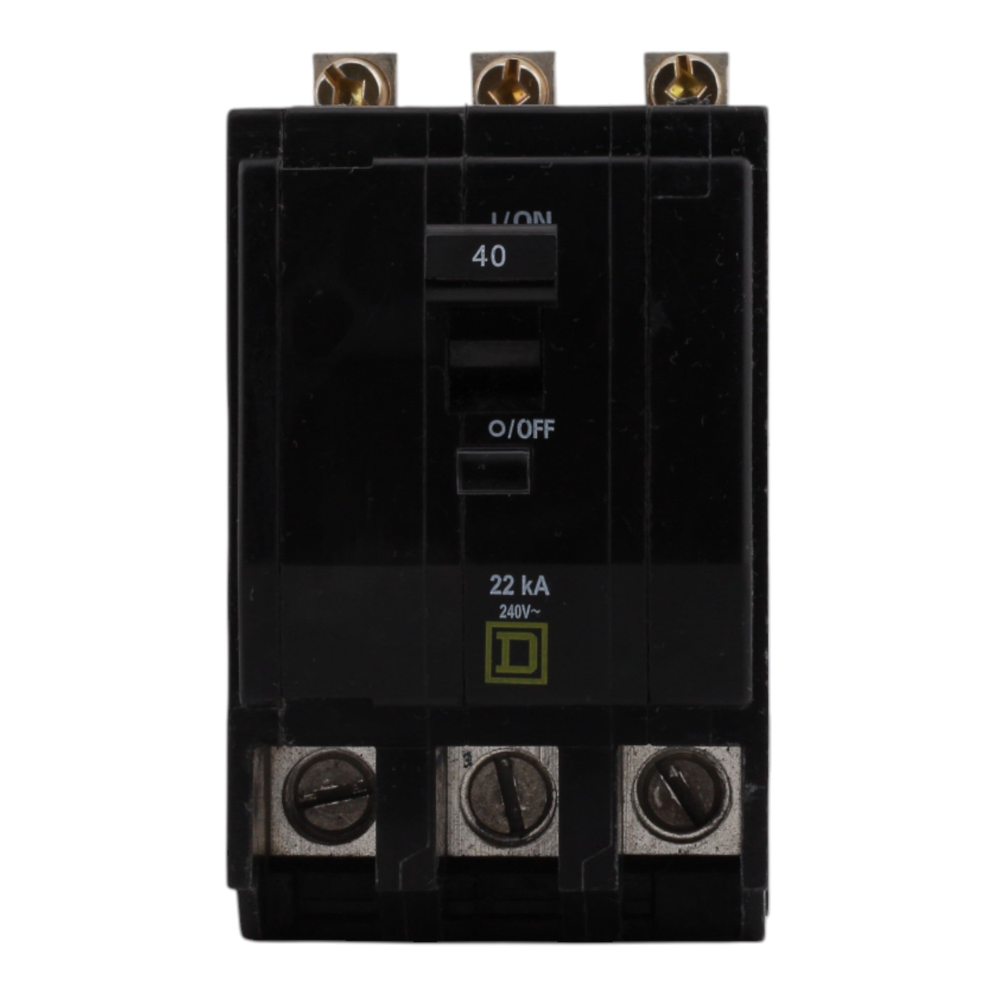 Square D QO QOB340VH 40A 3P 120/240V Standard Bolt-On Circuit Breaker - Image 4