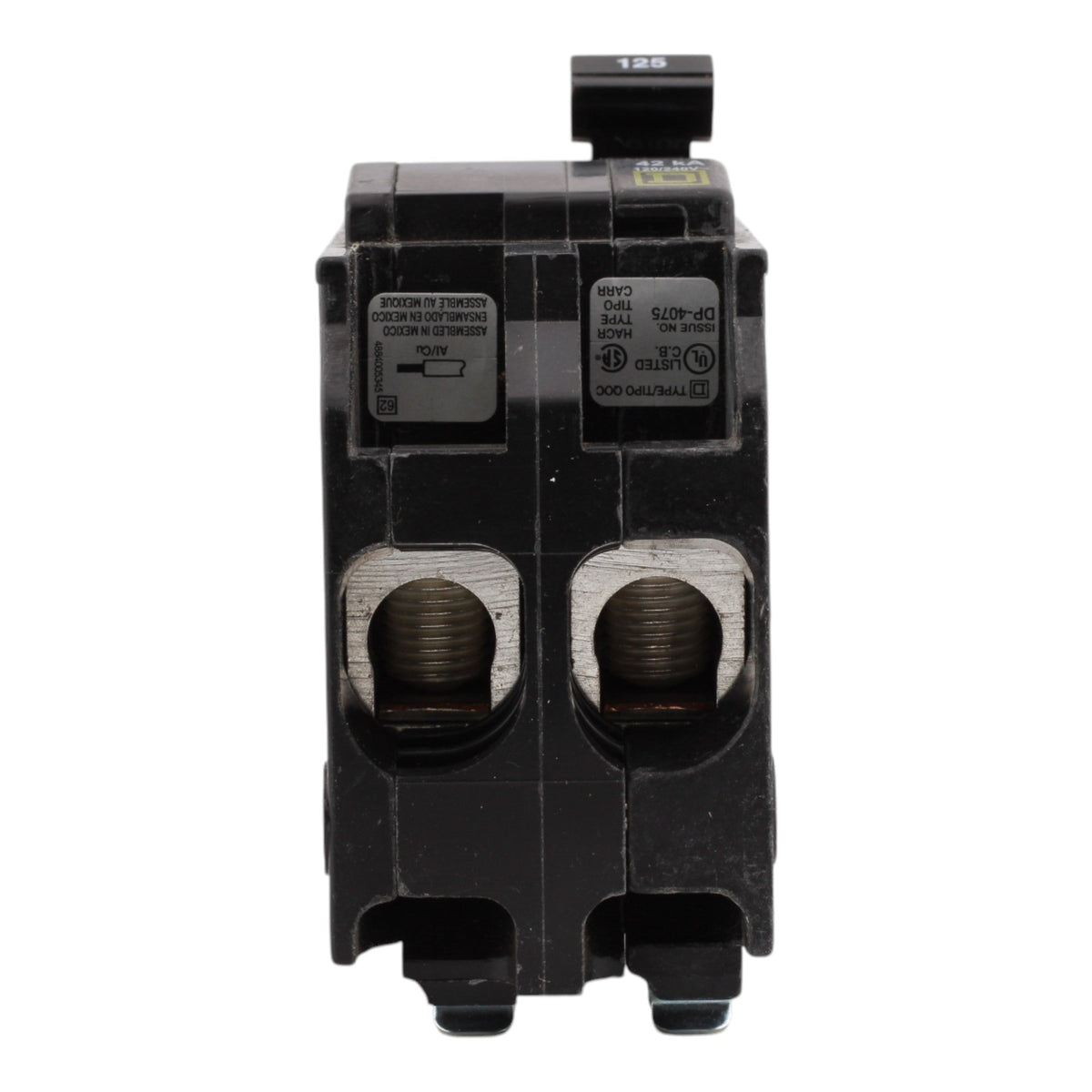 Square D QOH2125 125A 2P 120/240V 42kA Circuit Breaker - Image 7