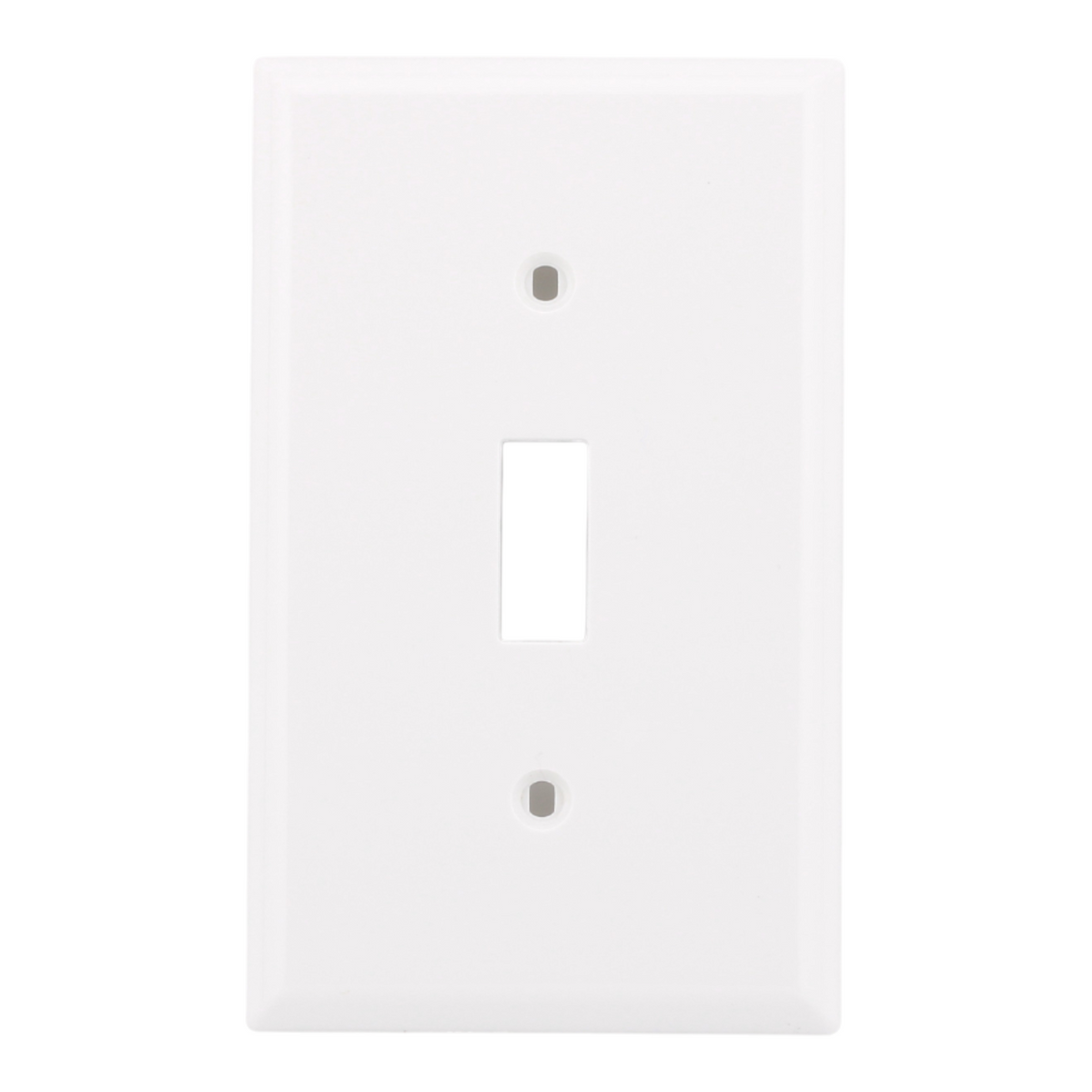 RES POWER 1-Gang Toggle Switch Wall Plate Unbreakable Polycarbonate cULus Listed White - Image 3
