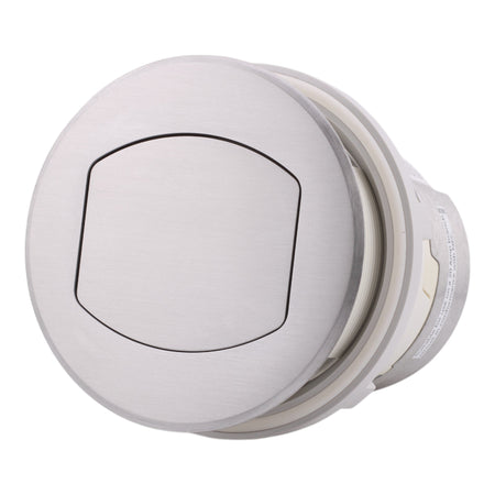 Hubbell Wiring, RCT200ALU, 15 Amps, 125 Volts, 2-Pole, Kitchen Counter Receptacle, Surface Mount, Tamper Resistant, Aluminum