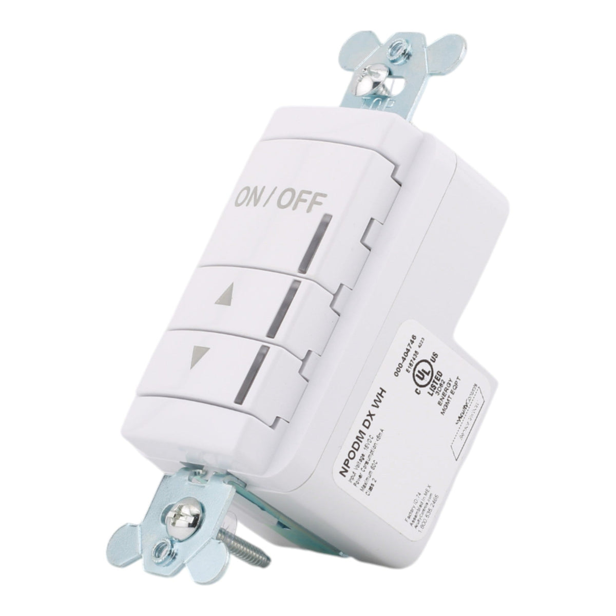 Acuity nLight NPODM DX WH Low Voltage Dimming WallPod - Image 4