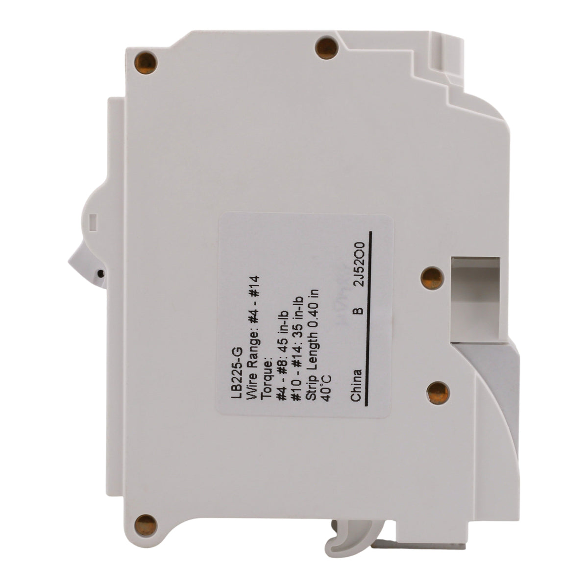 Leviton LB225-G 25A 2P 120/240V GFCI Plug-On Neutral Circuit Breaker - Image 7