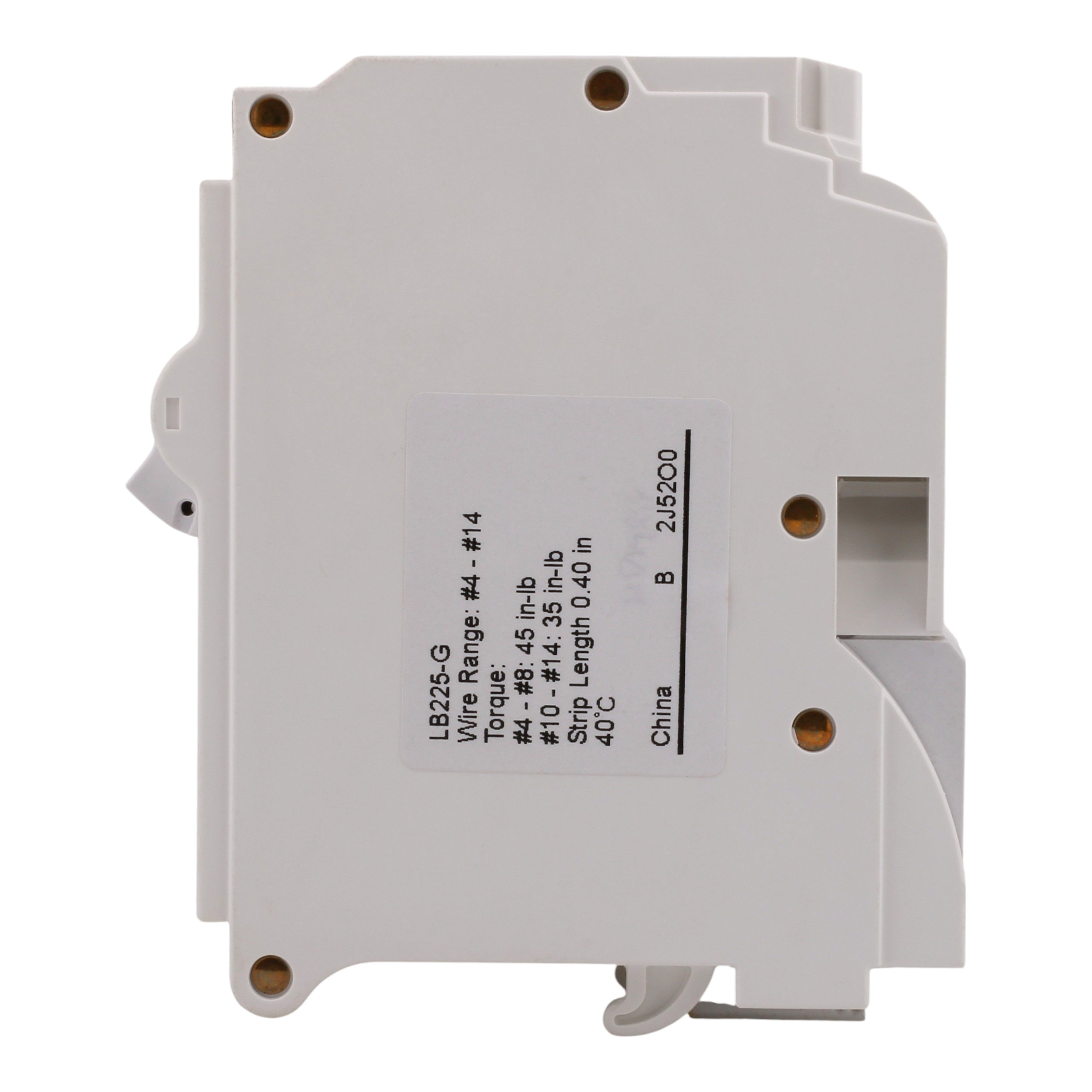 Leviton LB225-G 25A 2P 120/240V GFCI Plug-On Neutral Circuit Breaker - Image 7