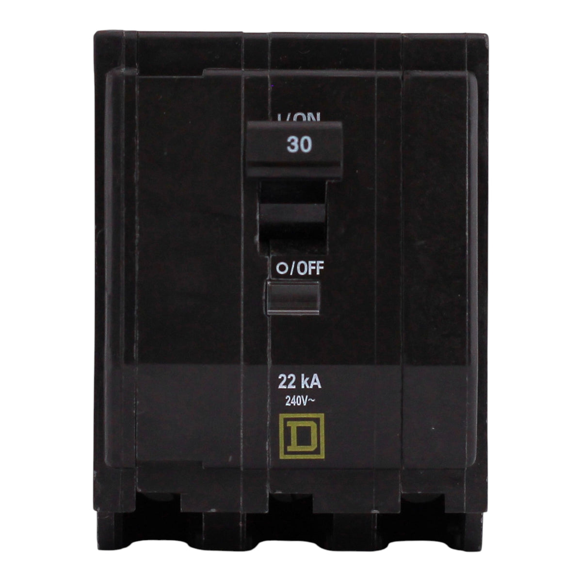 Square D QO, QO330VH, 30A, 3P, 240V, 22kA, Plug-In, Circuit Breaker - Image 3