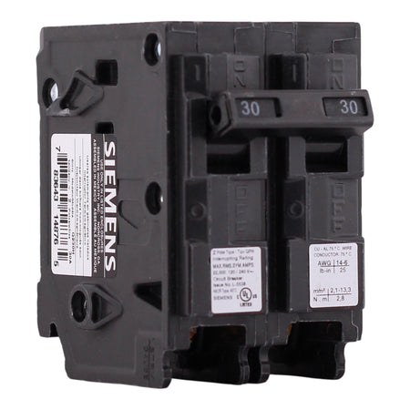 Siemens QP, Q230H, 30A, 2P, 120/240V, 22kAIC, Thermal Magnetic, Circuit Breaker - Image 3