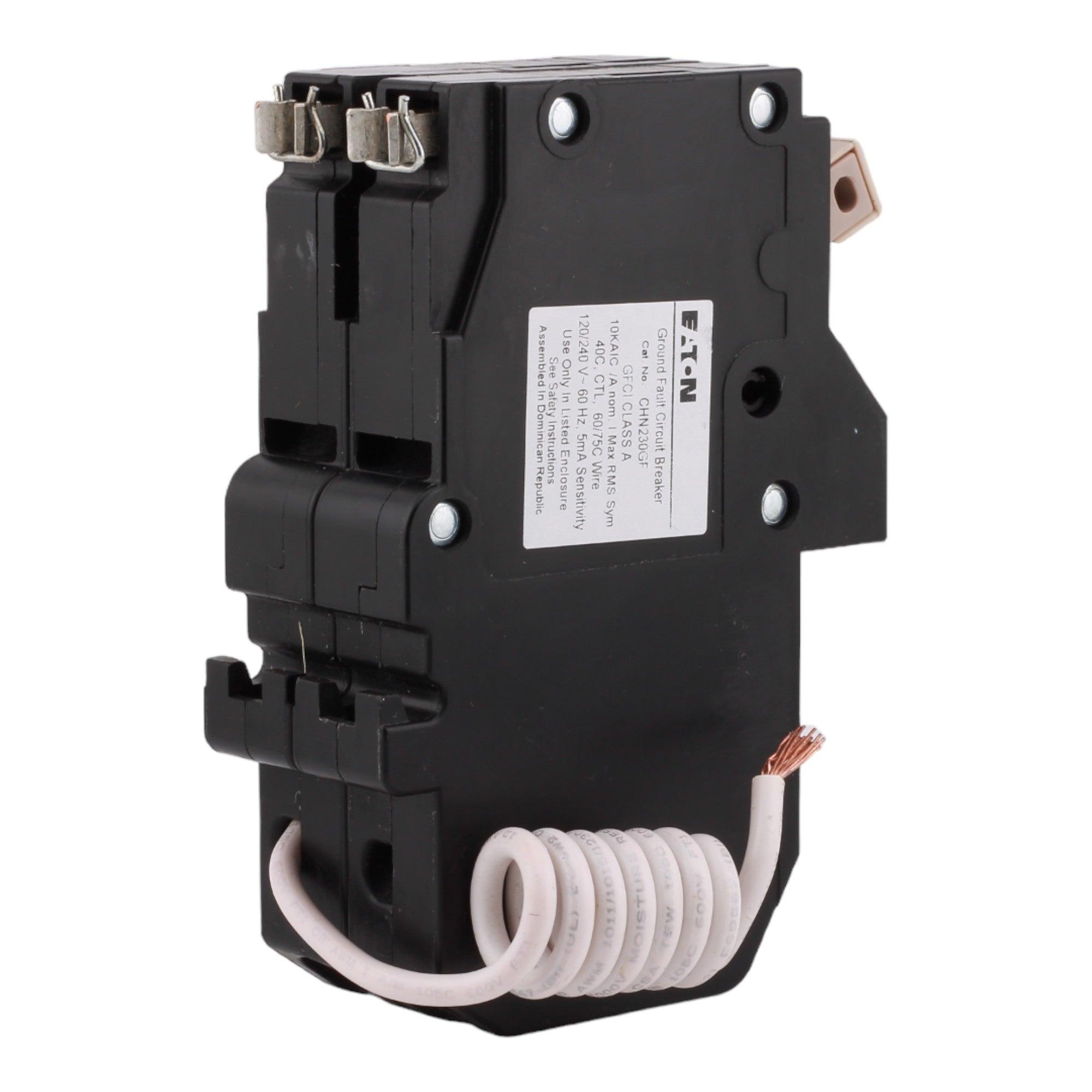 Eaton CH CHN230GF 30A 2P 120/240V GFCI Pigtail Neutral Circuit Breaker - Image 5