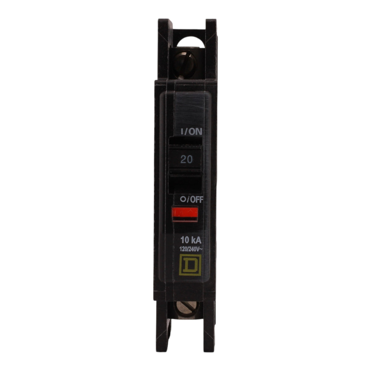 Square D QOU120 20A 1P 120/240V 10kA Miniature Circuit Breaker - Image 3
