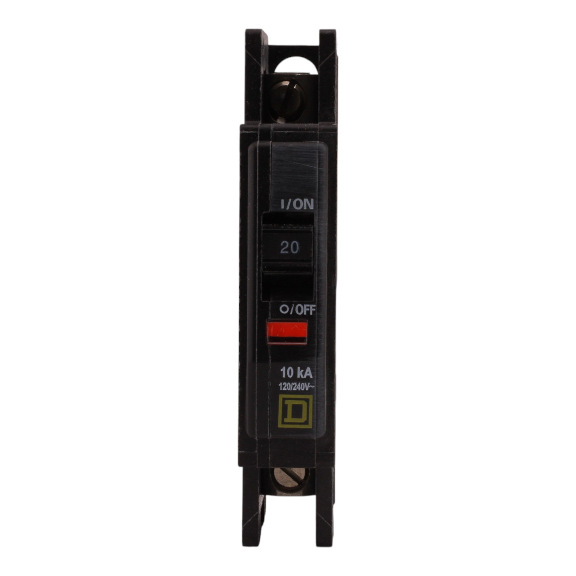 Square D QOU120 20A 1P 120/240V 10kA Miniature Circuit Breaker - Image 3