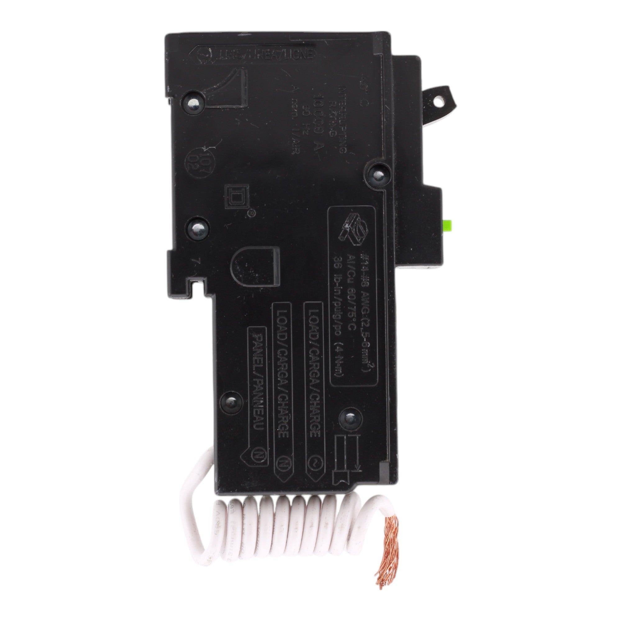 Square D HOM115AFI 15A 120V 1-Pole AFCI Circuit Breaker Pigtail Neutral - Image 4