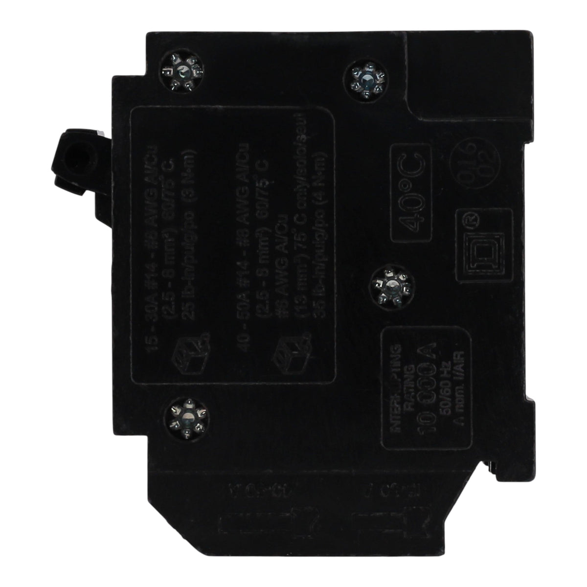 Square D Homeline HOMT2020220 20A Quad Tandem (2x1P 20A + 1x2P 20A) 120/240V Circuit Breaker - Image 6