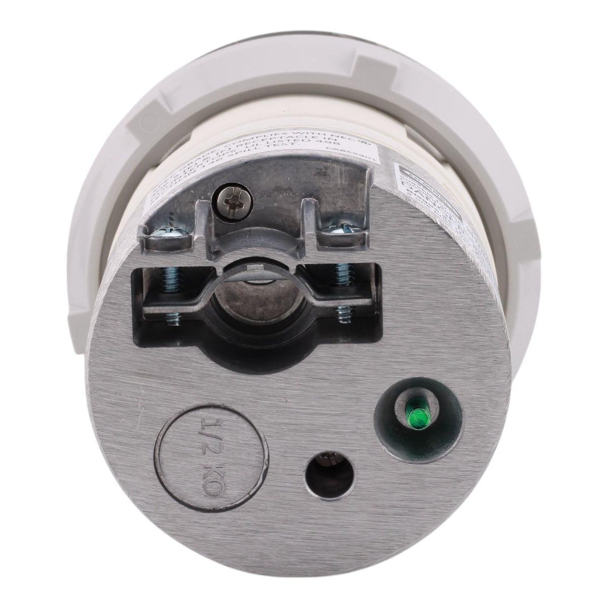 Hubbell Wiring, RCT200ALU, 15 Amps, 125 Volts, 2-Pole, Kitchen Counter Receptacle, Surface Mount, Tamper Resistant, Aluminum - Image 5