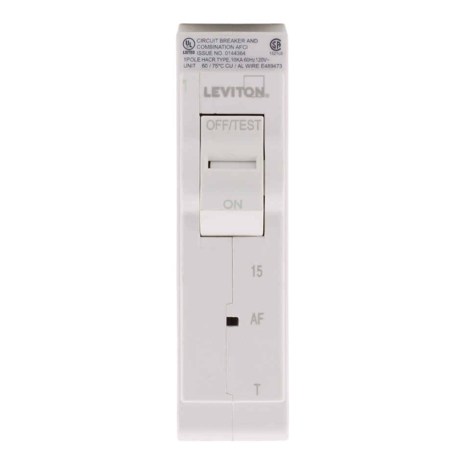 Leviton LB115-AFT 15 Amps 120 Volts Single-Pole AFCI Circuit Breaker for Leviton Load Centers - Image 2
