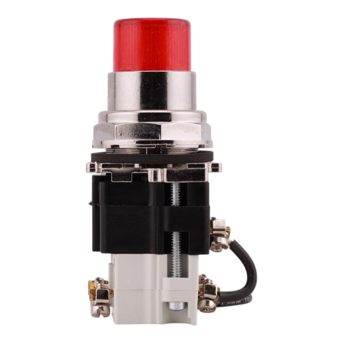 Eaton 10250T221LRP06 120V Red LED Watertight Indicating Light - Image 3