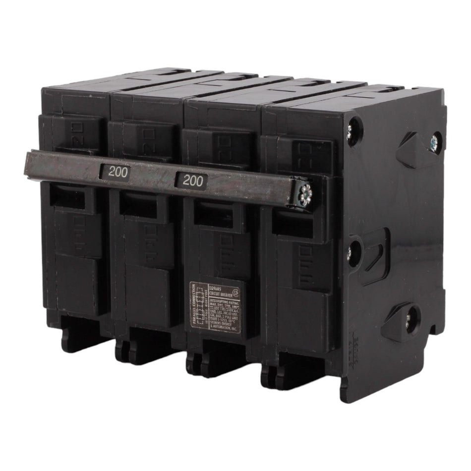 Siemens EQ9685 200 Amp Main Breaker Kit - 2 Pole, 120/240V, Plug-In, UL Listed - Image 2