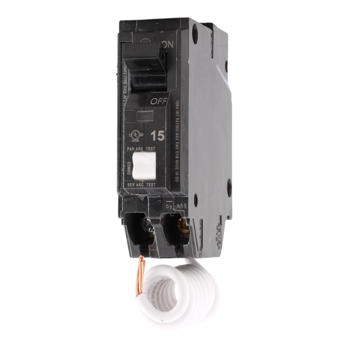 GE THQL1115AFP2 15A 120V 1-pole AFCI Circuit Breaker Pigtail UL - Image 3