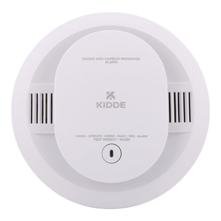 Kidde CUACFEX Hardwired Smoke & CO Alarm with Photo Sensor, AA Backup, White Finish - Image 3