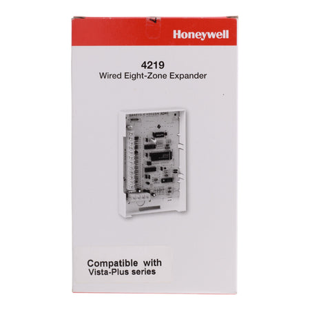Honeywell Ademco 4219 8-Zone Expansion Module – Wired, 12VDC, 35mA, Adds Up to 8 Hardwired Zones, Compatible with Honeywell Security Systems