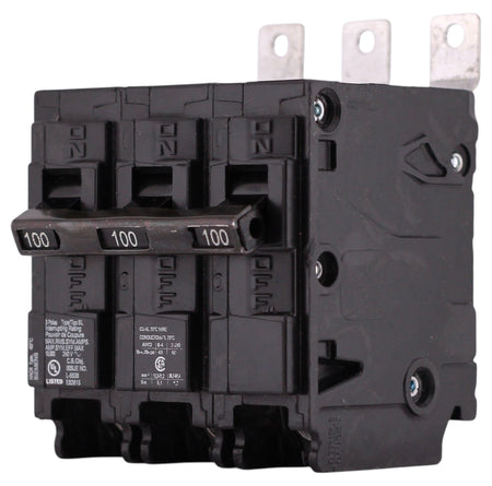 Siemens BL, B3100, 100A, 3P, 240V, Thermal Magnetic, Bolt-On, Circuit Breaker - Image 4