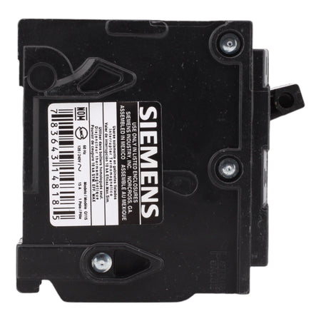 Siemens Q115 15 Amps 120 Volts Single Pole Thermal Magnetic Circuit Breaker Plug-In Type QP - Image 5