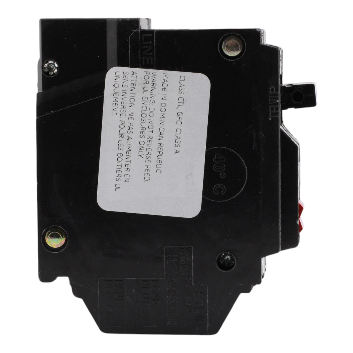 GE THQL1115GFTP 15A 1P 120V GFCI Self-Test Circuit Breaker - Image 4