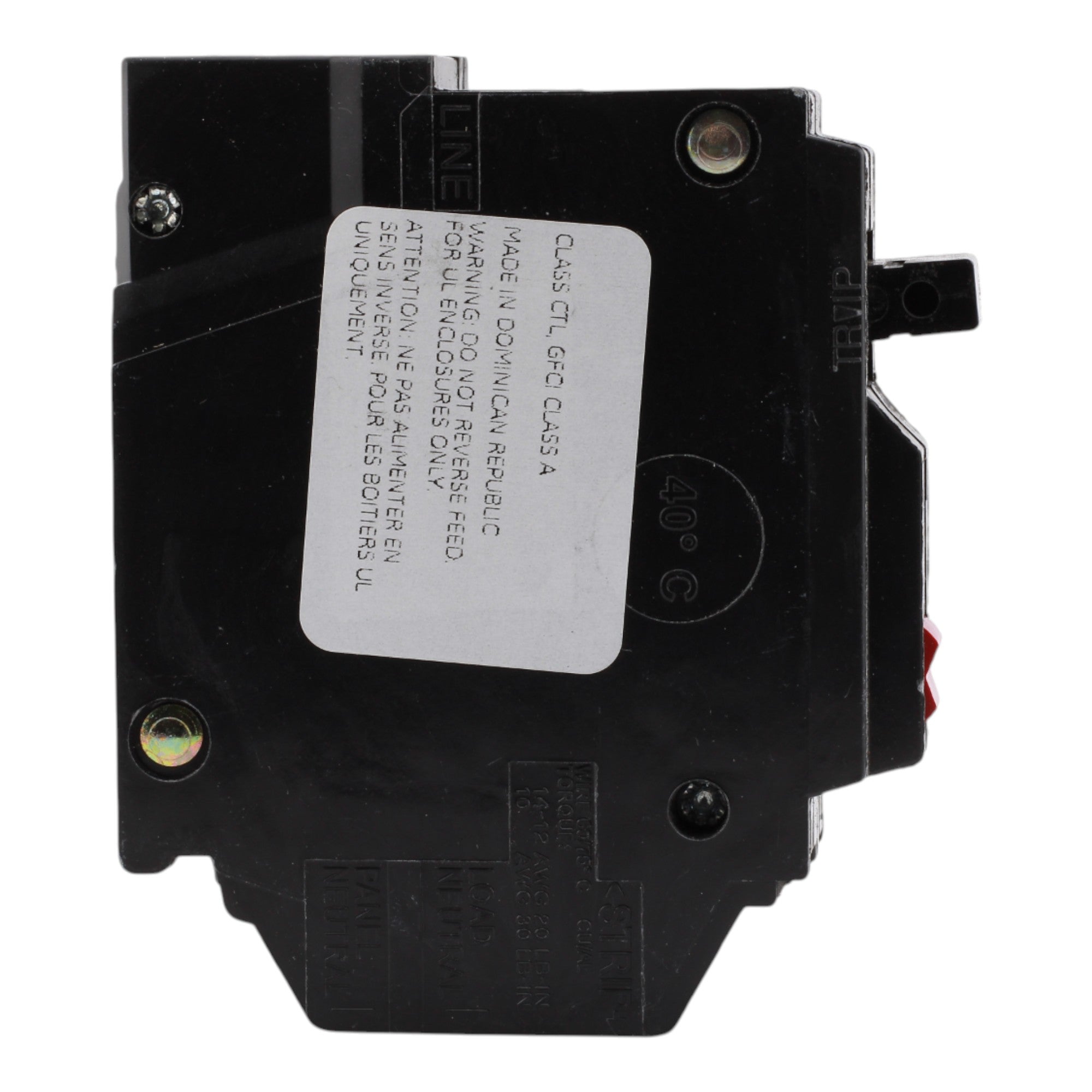 GE THQL1115GFTP 15A 1P 120V GFCI Self-Test Circuit Breaker - Image 4