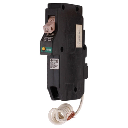 Eaton CH, CH120CAF, 20A, 1P, 120/240V, AFCI, Pigtail Neutral, Circuit Breaker - Image 4