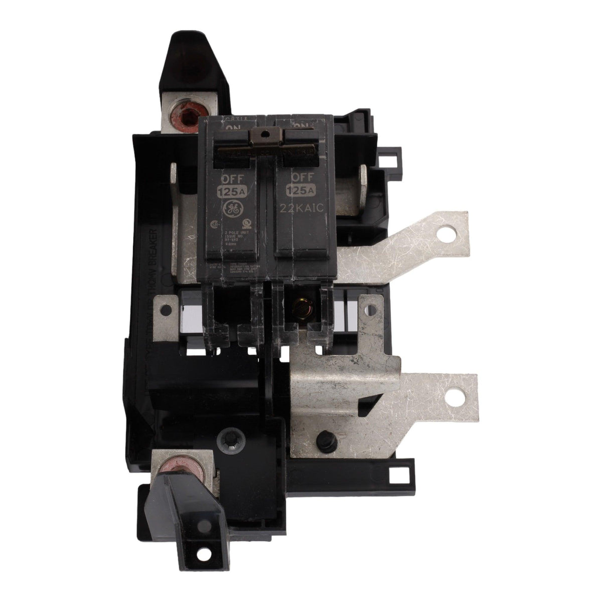 GE THQMV125D 125 Amp Double Pole Main Circuit Breaker, 120/240V, Plug-In, UL Listed - Image 3