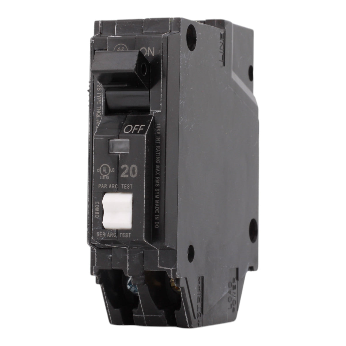 GE THQL1120AF2S, 20 Amps, Single Pole, 120 Volts, Arc Fault Circuit Breaker, AFCI, Plug-In Mount, Pigtail Connection, for GE Panels - Image 3