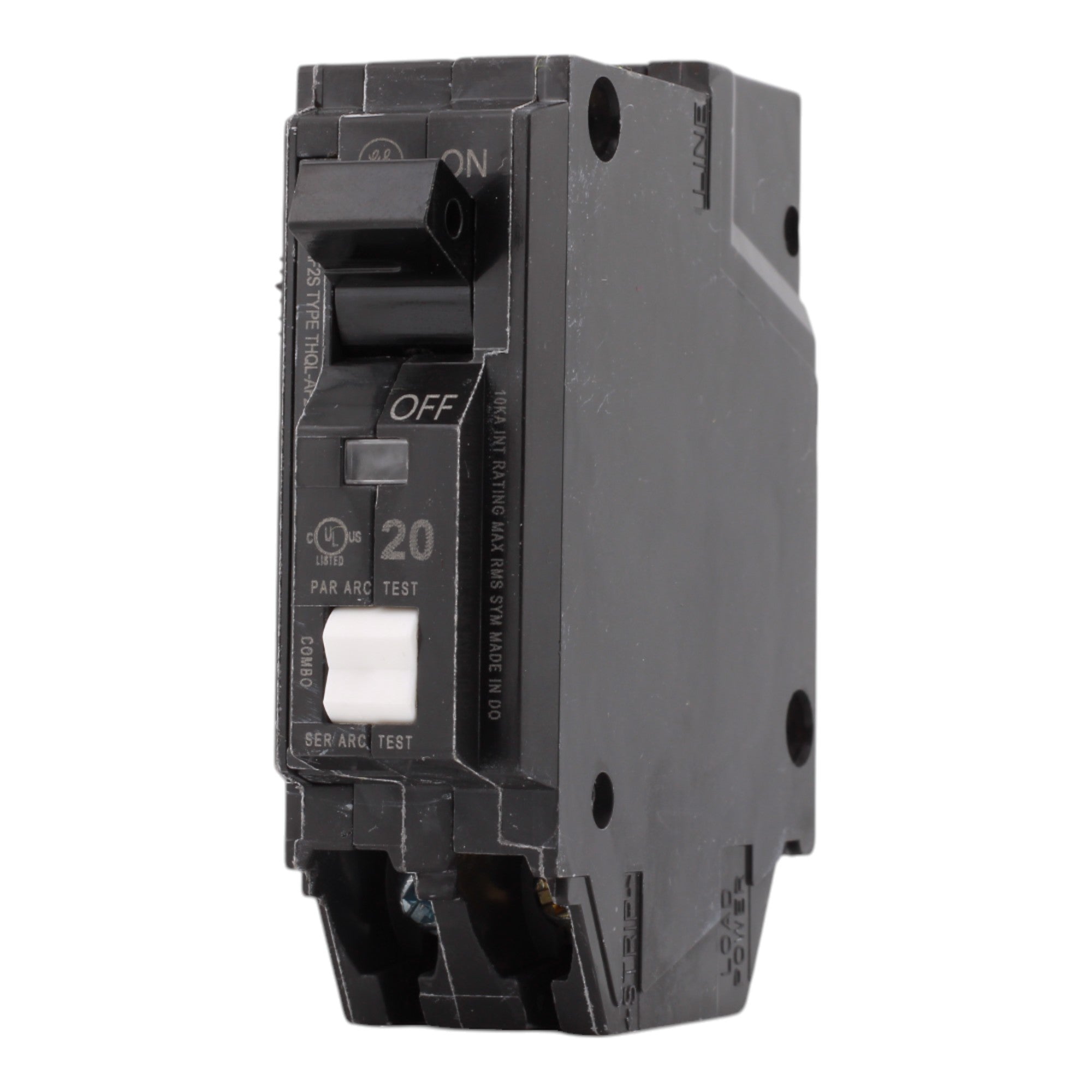 GE THQL1120AF2S, 20 Amps, Single Pole, 120 Volts, Arc Fault Circuit Breaker, AFCI, Plug-In Mount, Pigtail Connection, for GE Panels - Image 3