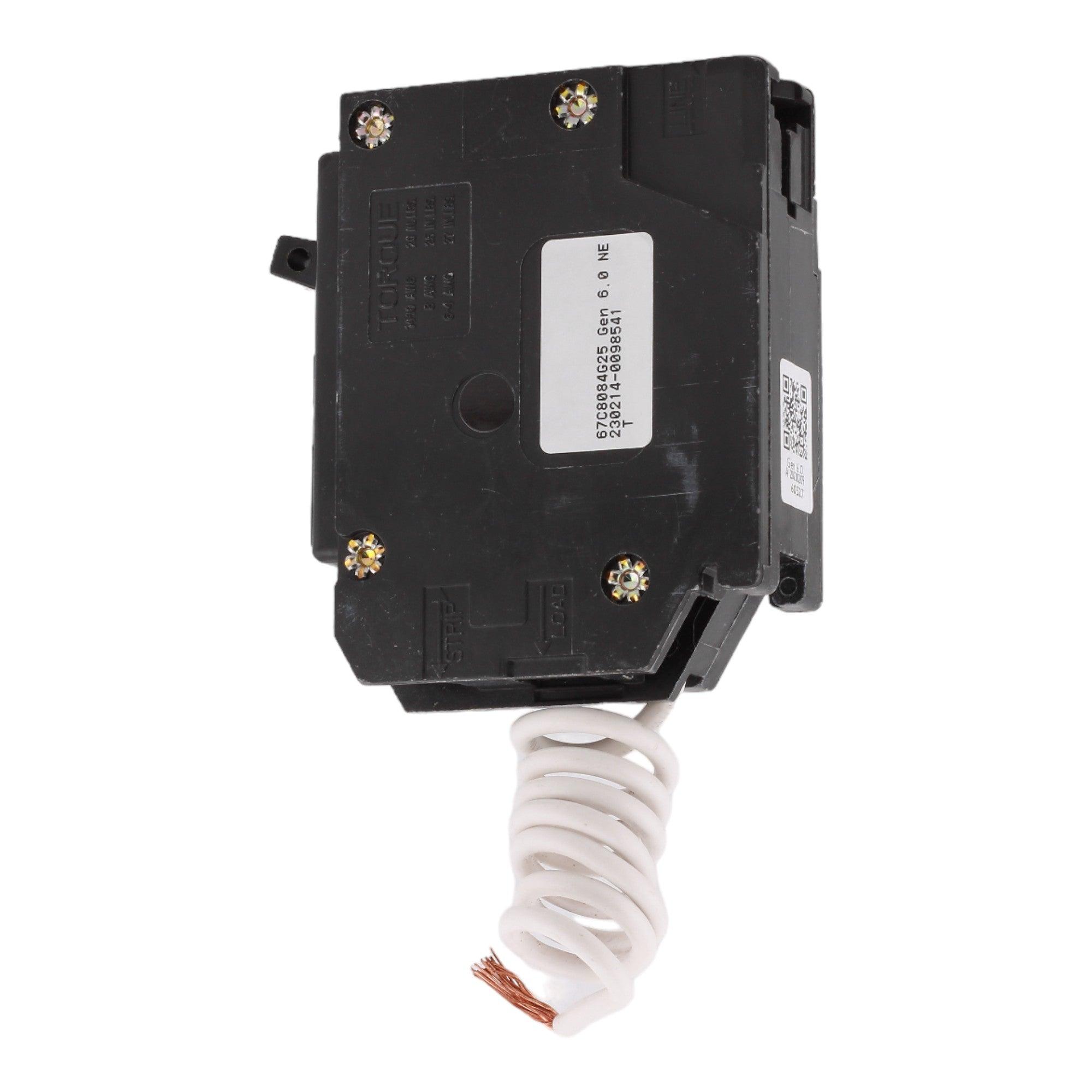 Eaton BRN115GF 15 Amp Single Pole 120V Pigtail-Neutral GFCI Ground Fault Circuit Breaker UL - Image 5