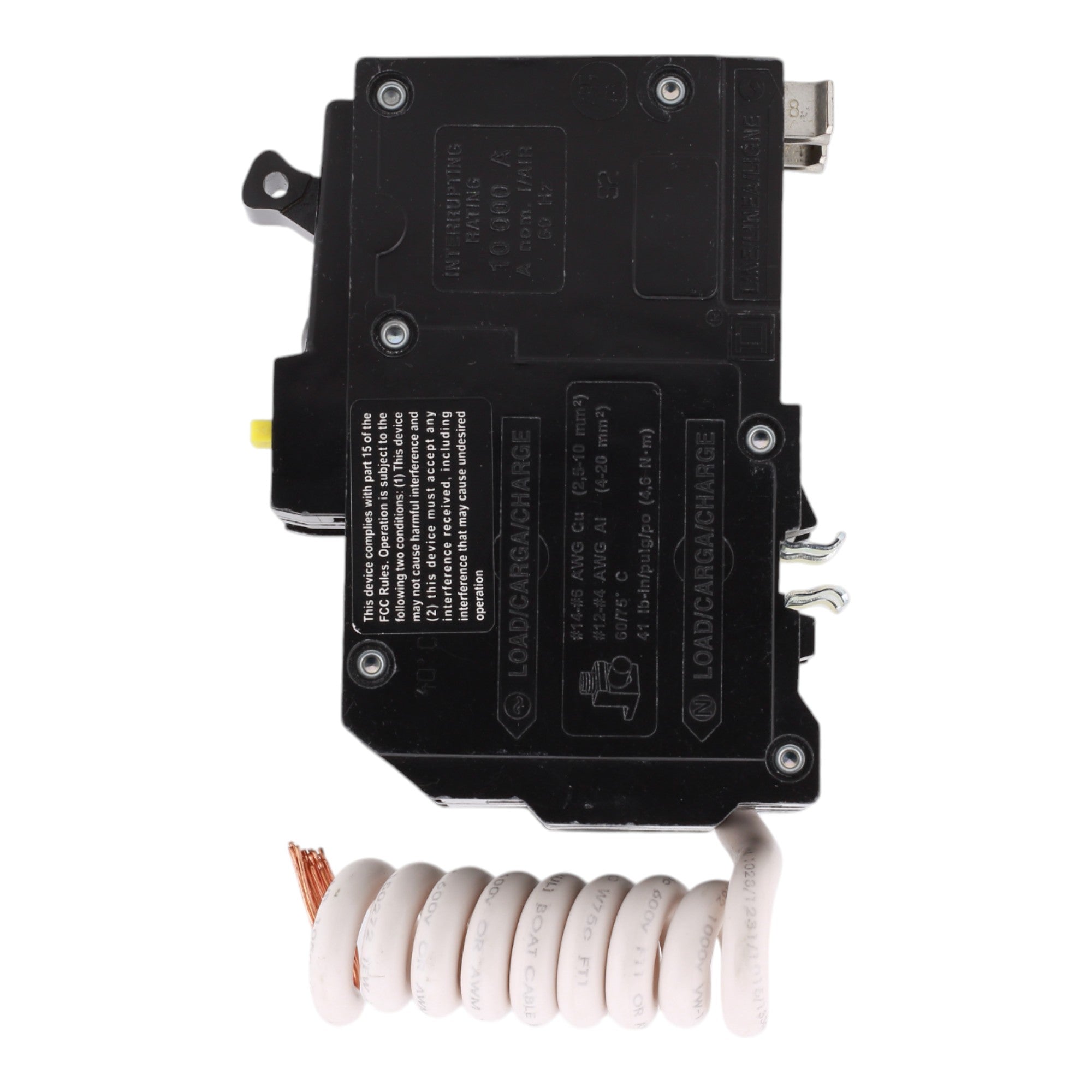 Square D QO245GFI, 45A, 120/240V, 2-Pole GFCI Circuit Breaker, Plug-In, for QO Load Centers - Image 5