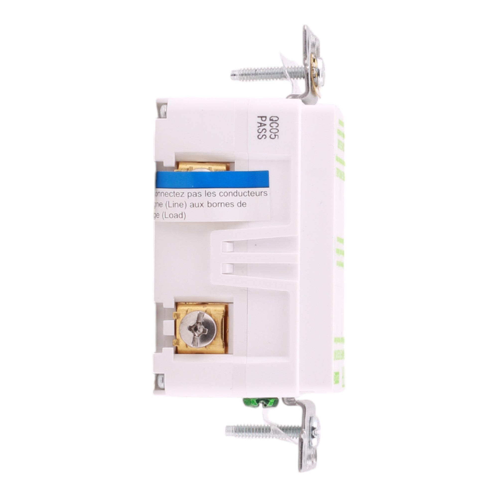 Schneider Electric X Series SQR51101WH 15A 125V GFCI Tamper Resistant Outlet White - Image 5