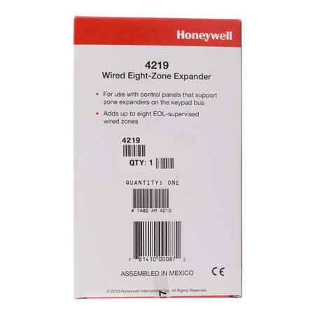 Honeywell Ademco 4219 8-Zone Expansion Module – Wired, 12VDC, 35mA, Adds Up to 8 Hardwired Zones, Compatible with Honeywell Security Systems - Image 3