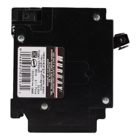 Murray MP23020 30/20A 120/240V 2-Pole Triplex Thermal Magnetic Circuit Breaker, Compatible with Murray and Siemens Load Centers - Image 5