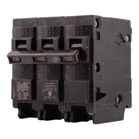 Siemens Q3100 100A 3P 240V Thermal-Magnetic Circuit Breaker - Image 6