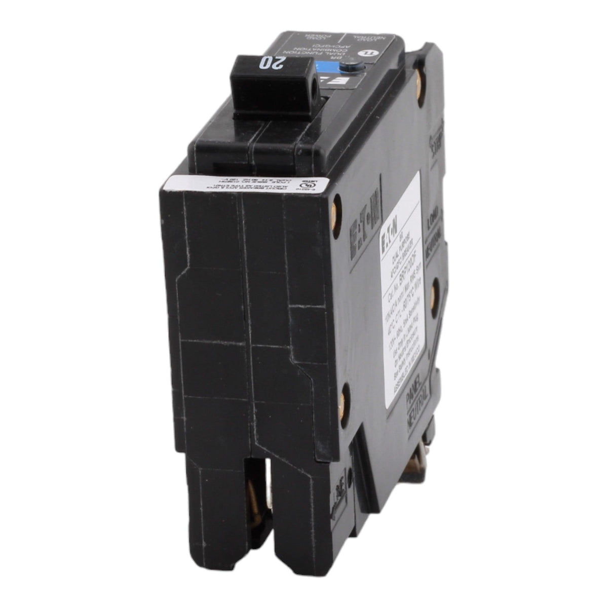 Eaton BR, BRP120DF, 20A, 1P, 120V, AFCI/GFCI, Plug on Neutral, Circuit Breaker - Image 8