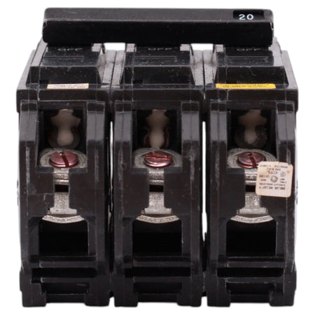 GE Q-Line, THQB32020, 20A, 3P, 240V, 10kAIC, Bolt-On, Circuit Breaker - Image 8