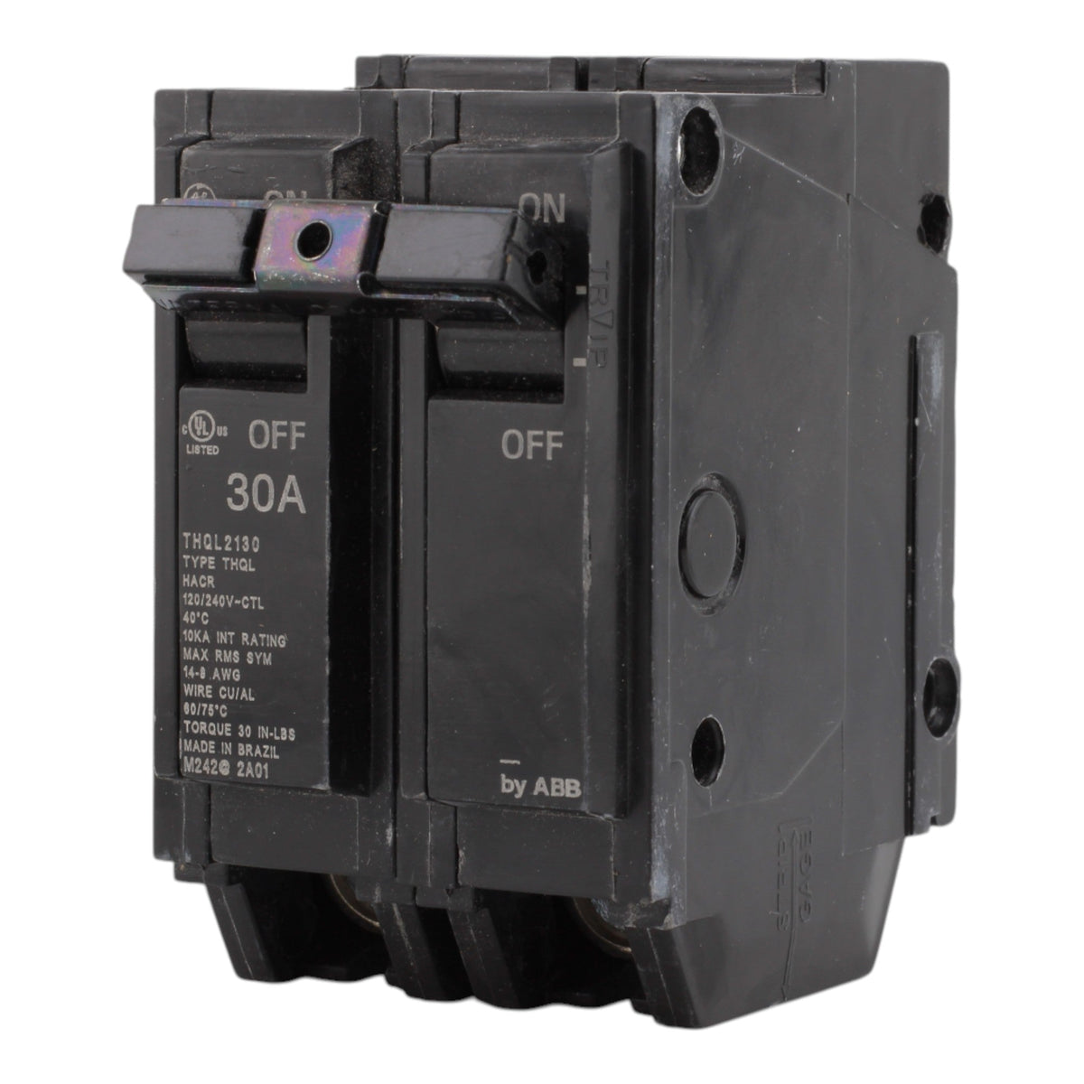 GE THQL2130 30A 2P 120/240V Q-Line Plug-In Circuit Breaker - Image 6