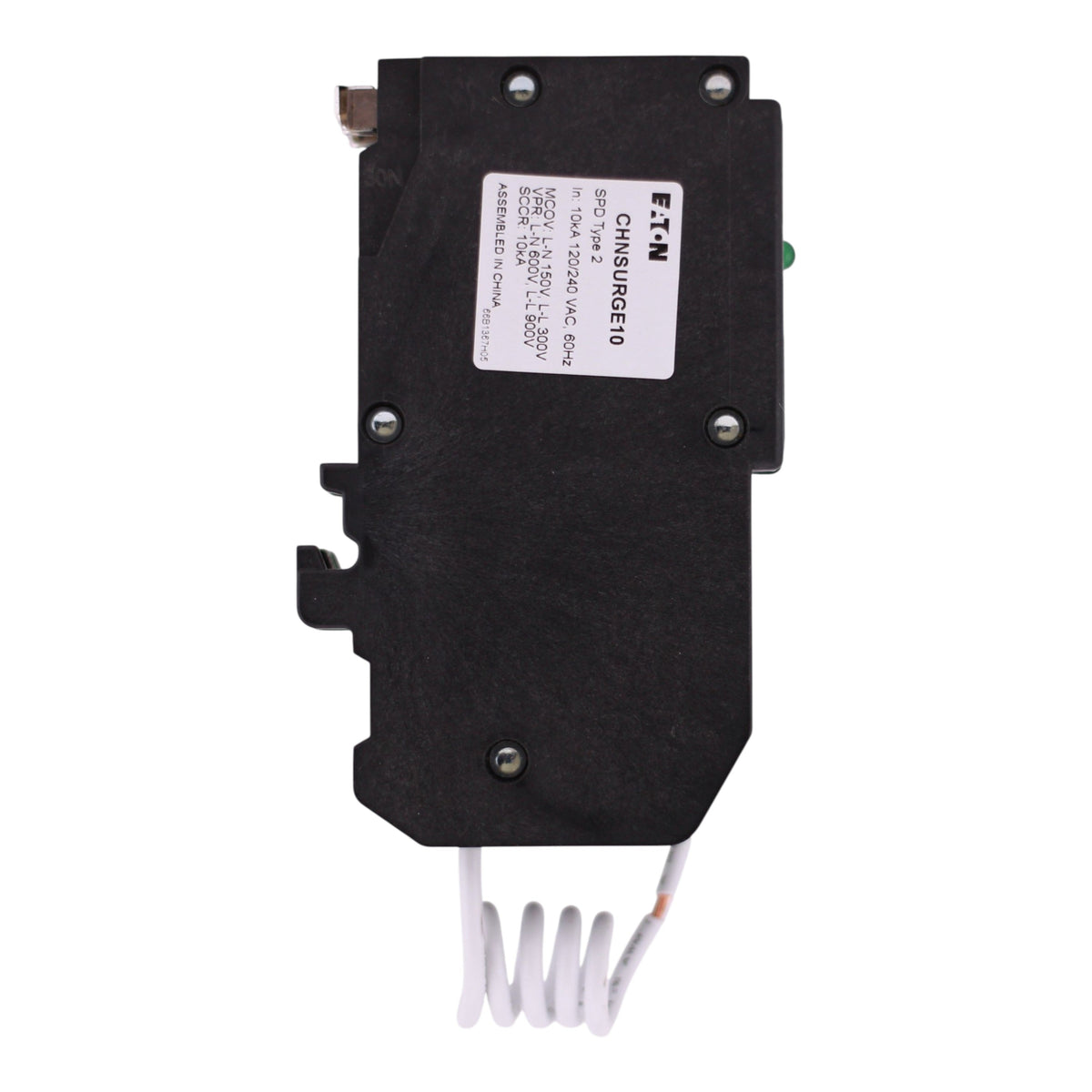 Eaton CH, CHNSURGE10, 2P, 120/240V, 20kA, Pigtail Neutral, Surge Protective Device - Image 5