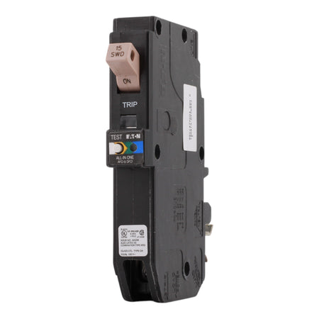 Eaton CHFPAFGF115CS 15 Amps 120 Volts Single Pole All in One Arc Fault/Ground Fault Breaker for CH Panels - Image 3