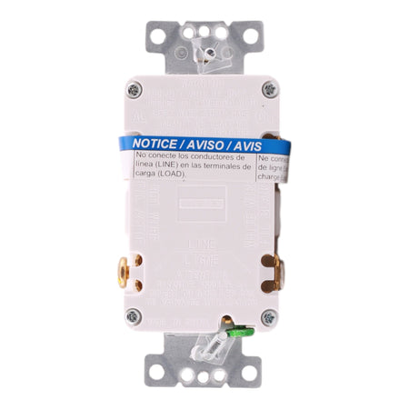 Schneider Electric X Series SQR51101WH 15A 125V GFCI Tamper Resistant Outlet White - Image 6
