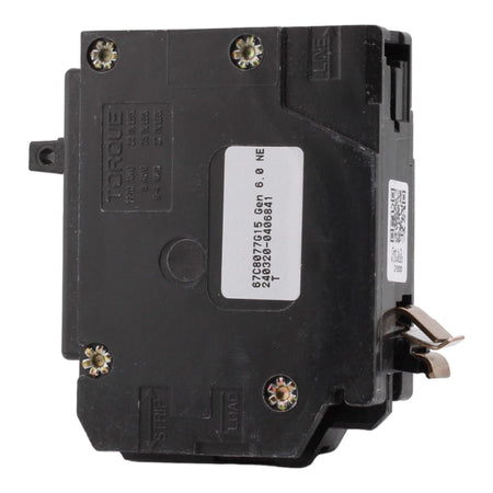 Eaton BR BRP115DF 15A 1P 120V AFCI/GFCI Plug on Neutral Circuit Breaker - Image 4