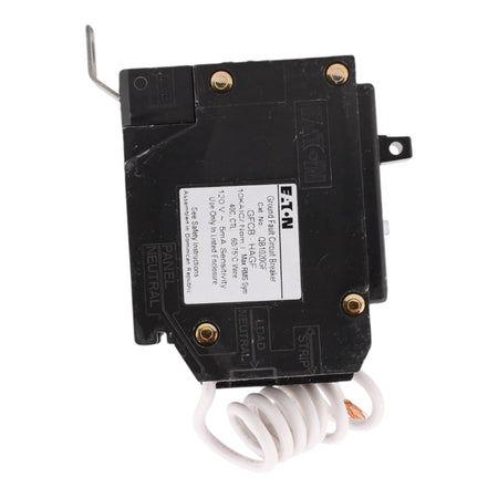 Eaton QB1020GF, 20A, 120/240V, 1-Pole GFCI Circuit Breaker, 5mA Trip, Bolt-On, for QB Load Centers - Image 3