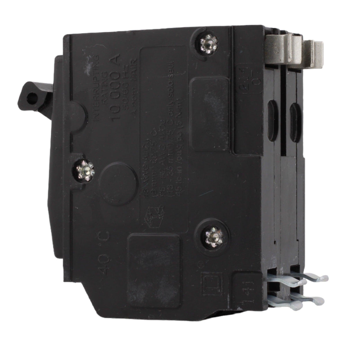 SQUARE D QO240, 40A, 120/240V, 2-Pole, Miniature Circuit Breaker, 10kA Interrupt Rating, Plug-In Mount, for QO Load Centers - Image 4